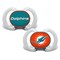 Miami Dolphins Pacifier 2-Pack Nfl Silicone Bpa-Free Infant Soothe 3M+